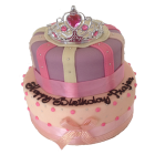 Two Tier Princess Fondant